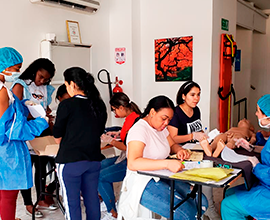 Atención a víctimas de violencia sexual